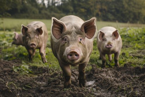 家禽家畜养猪业图片 摄影图